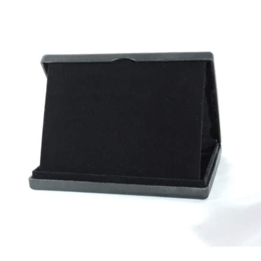 Estojo Placa de Homenagem Courino - Preto